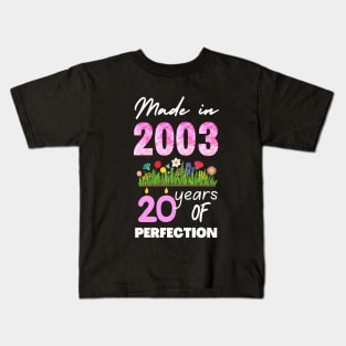 20th Birthday - Happy Birthday On Turning 20 Kids T-Shirt